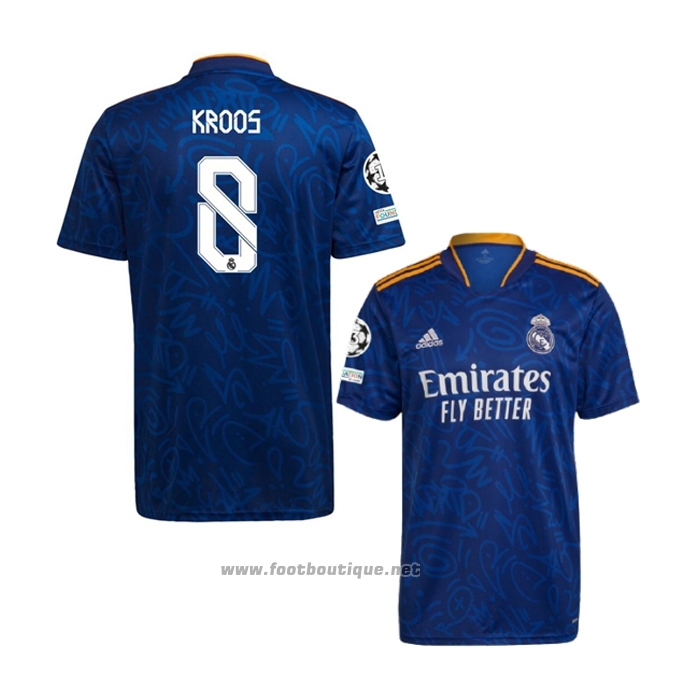 Maillot Real Madrid Joueur Kroos Exterieur 2021-2022